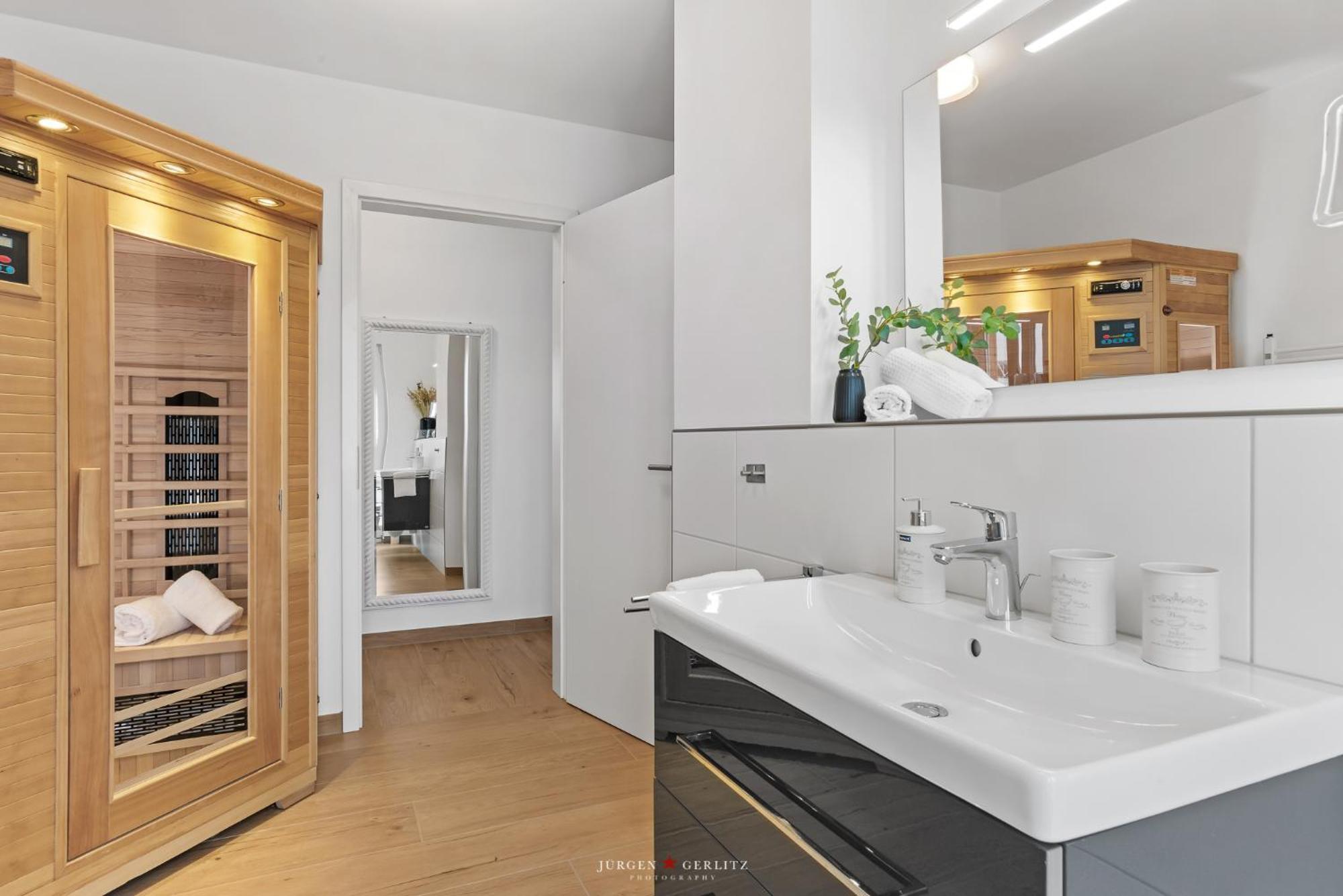 Sea Apartment Mojo- Meerblick, Infrarotauna, Terrasse Olpenitz Eksteriør bilde
