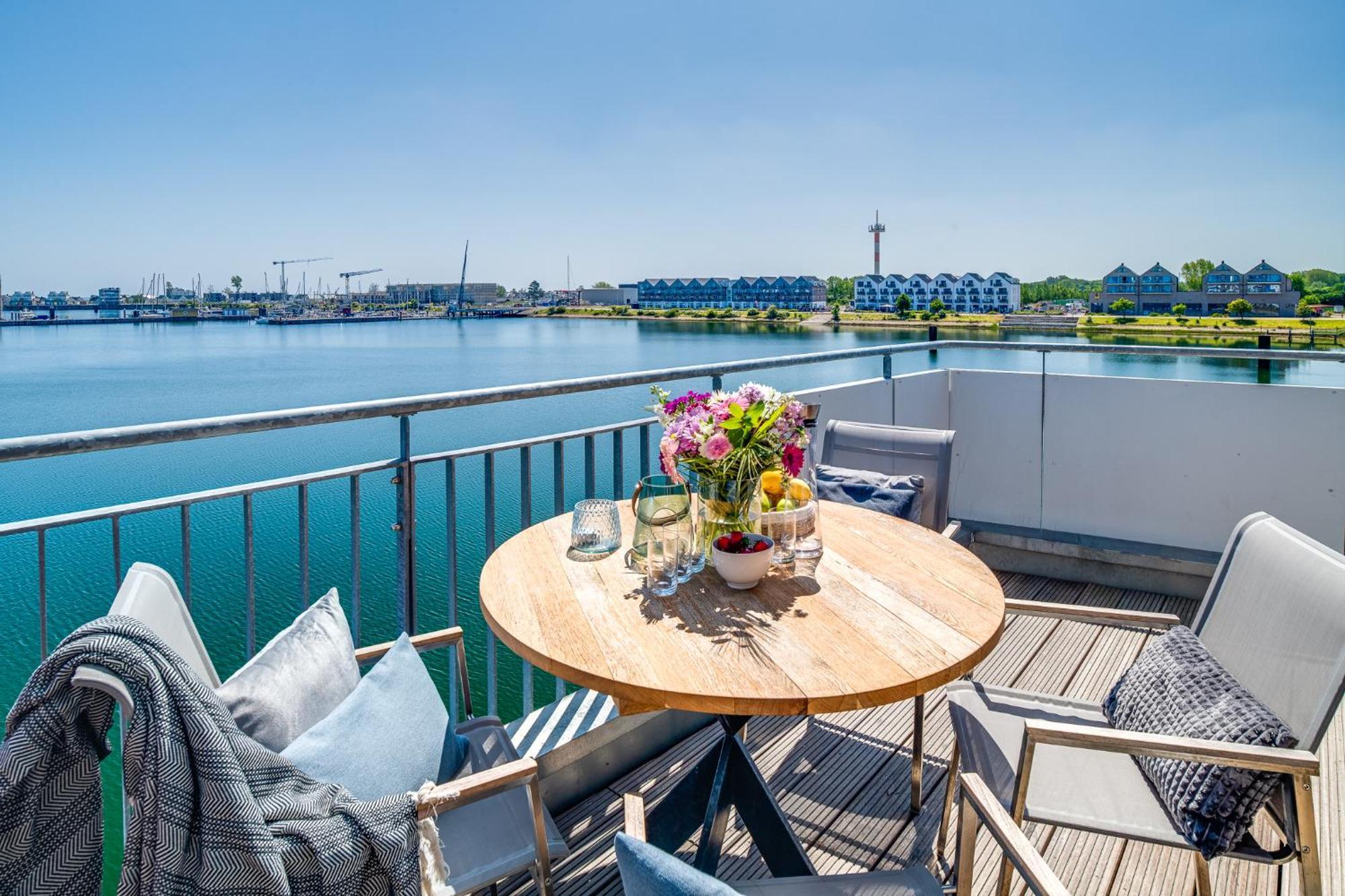 Sea Apartment Mojo- Meerblick, Infrarotauna, Terrasse Olpenitz Eksteriør bilde