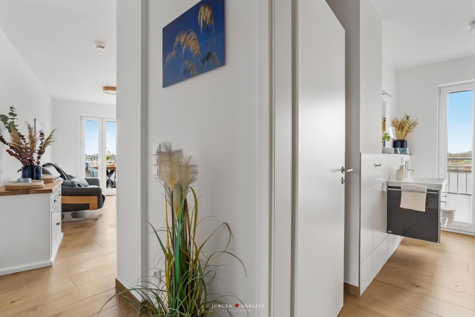 Sea Apartment Mojo- Meerblick, Infrarotauna, Terrasse Olpenitz Eksteriør bilde