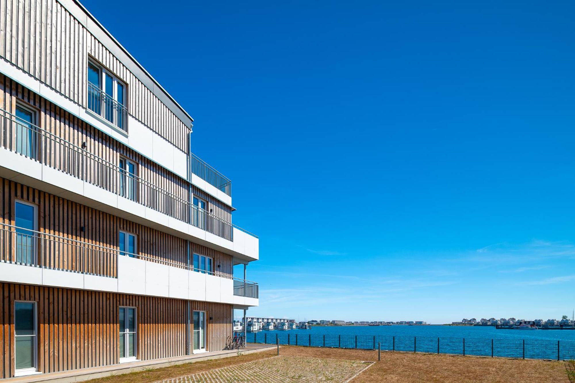 Sea Apartment Mojo- Meerblick, Infrarotauna, Terrasse Olpenitz Eksteriør bilde